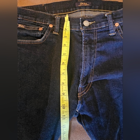 Polo Ralph Lauren Dark Wash Classic Fit Jeans Size 34/30 - Picture 9 of 11